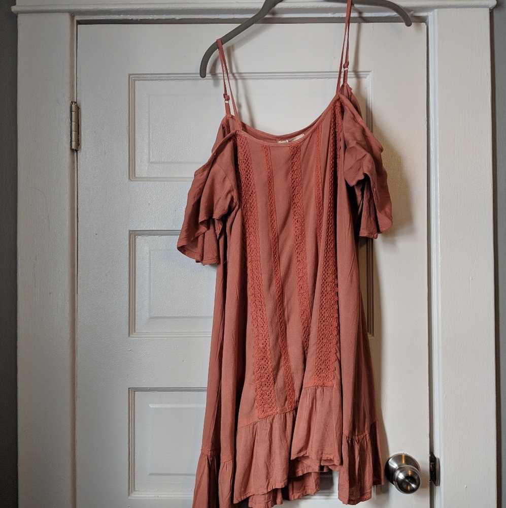 NWT Peach beach dress (lg)